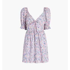 Hill House Home The Ophelia Mini Dress - Pink Basketweave Vine Size XLPink Baske